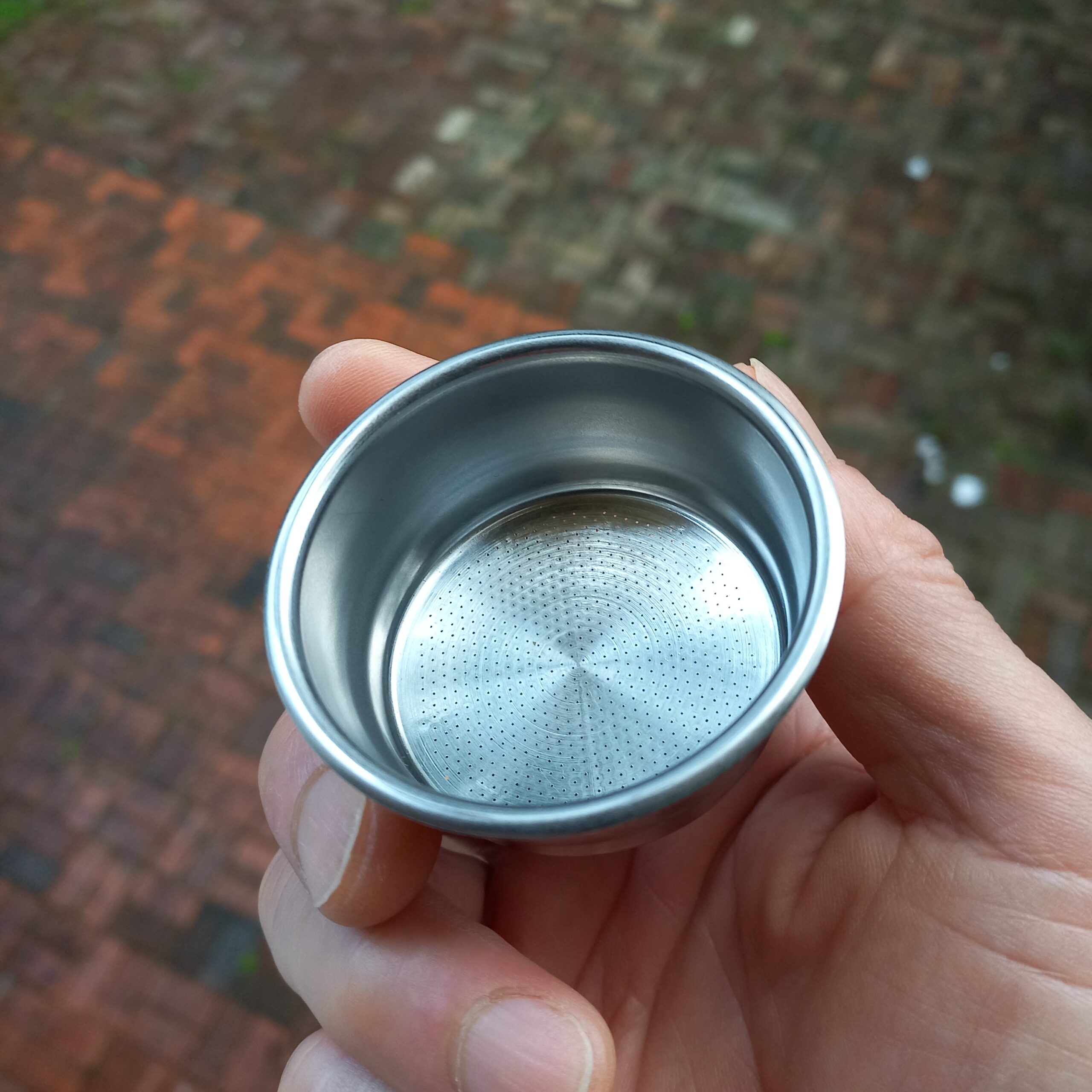 Professional 52mm stainless steel coffee basket